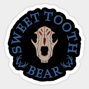 Sweet Tooth Bear Sticker